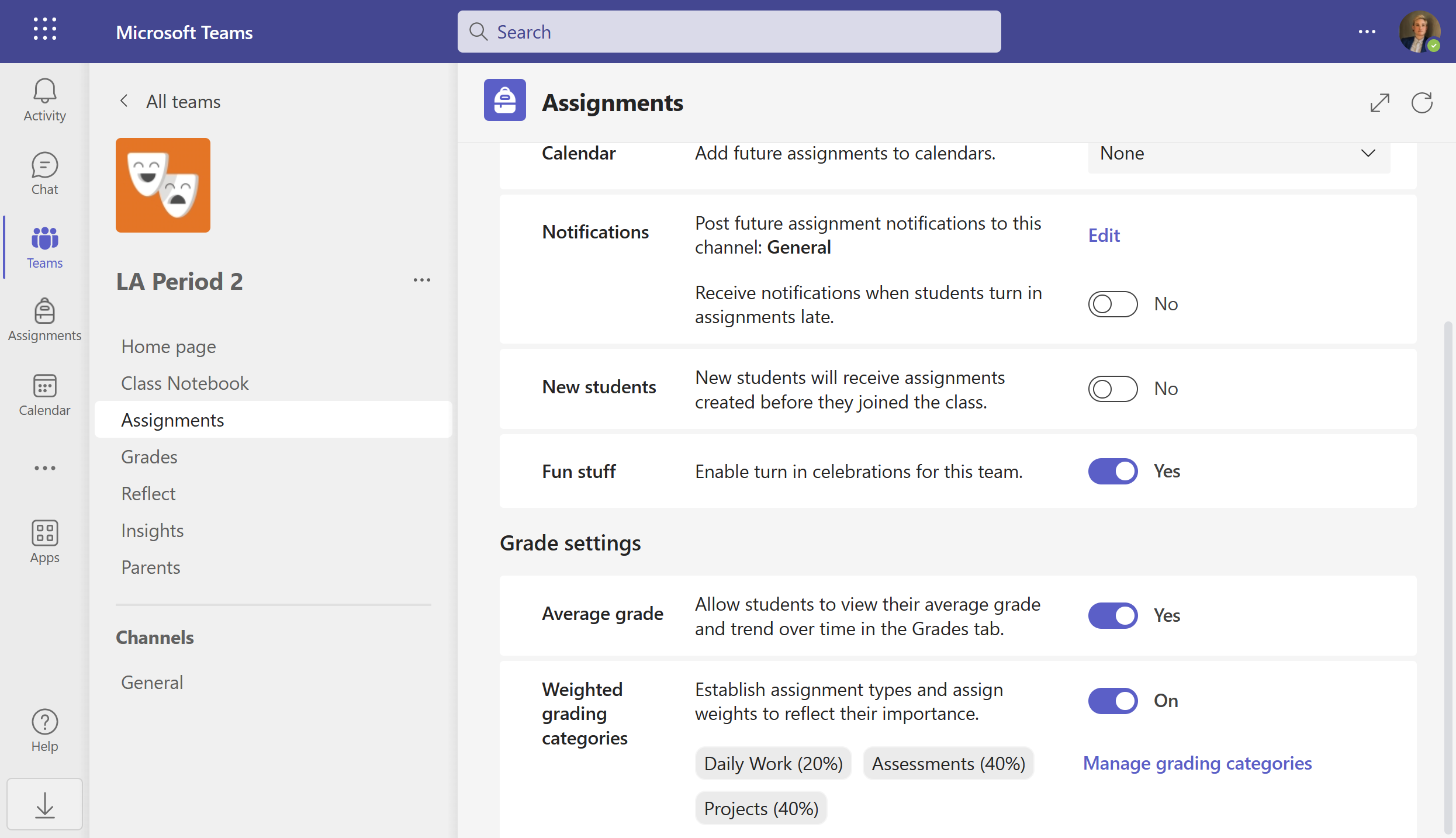 how to find homework on microsoft teams