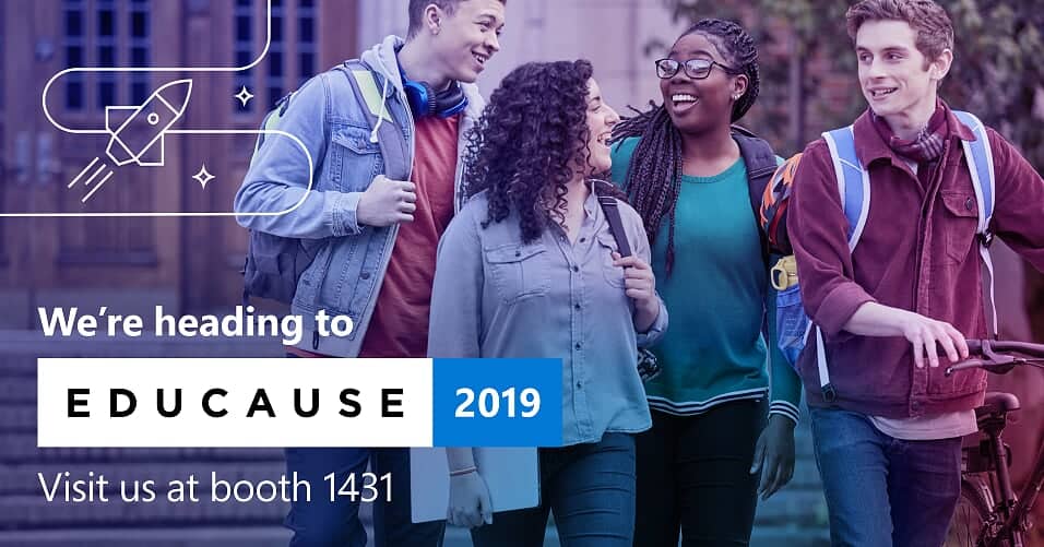 Three ways to engage with Microsoft at EDUCAUSE in Chicago, October 14