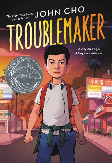 Cover of John Cho’s book Troublemaker